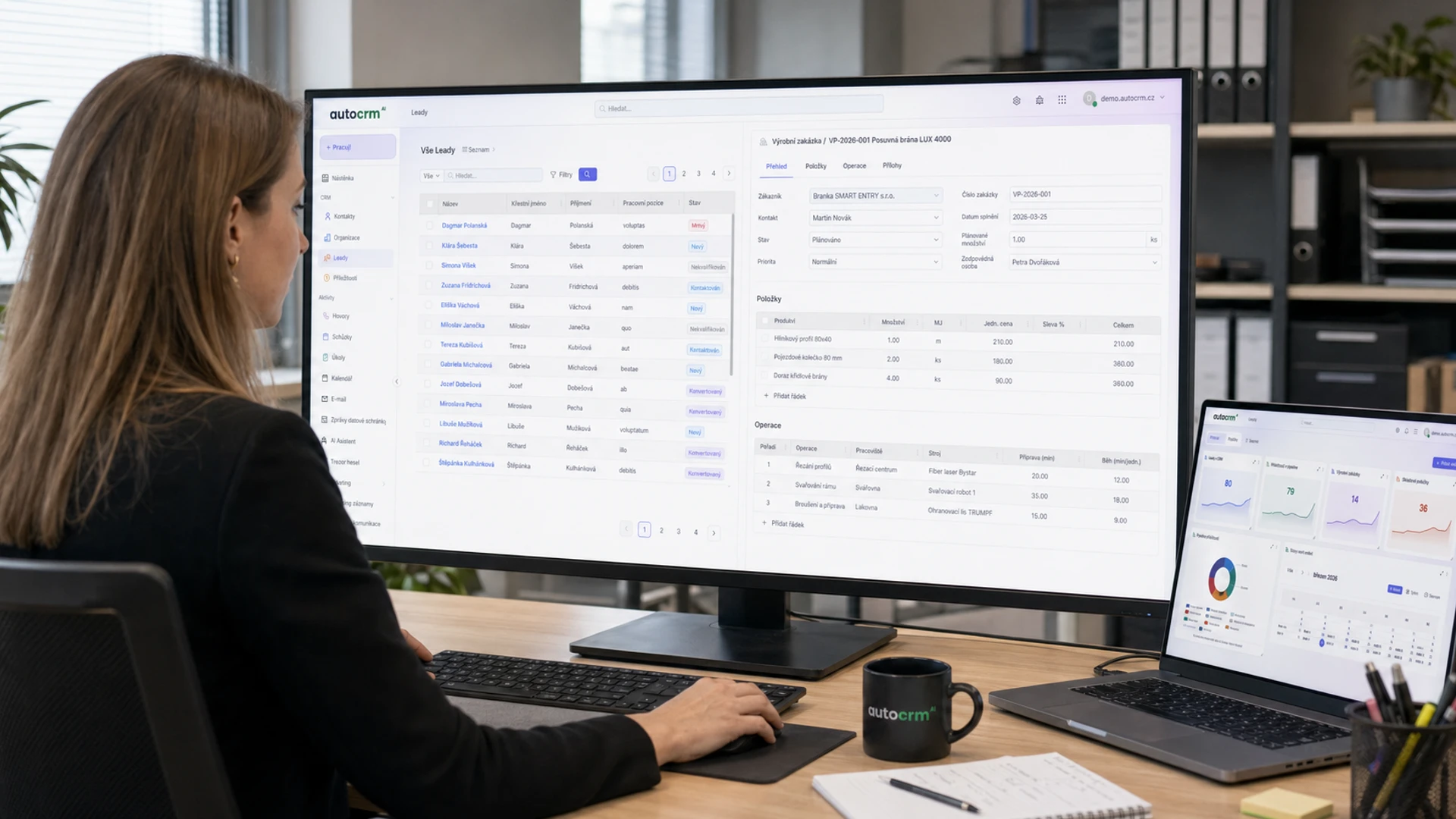 CRM systém pro finanční poradenství