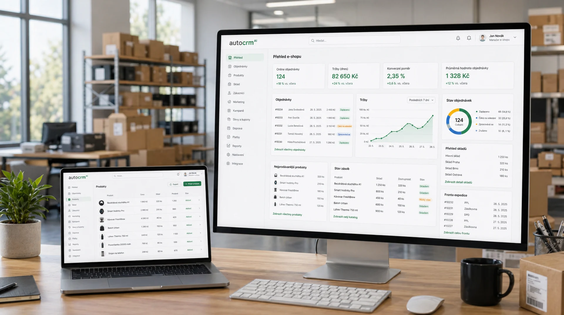 AutoCRM - ERP pro e-shopy
