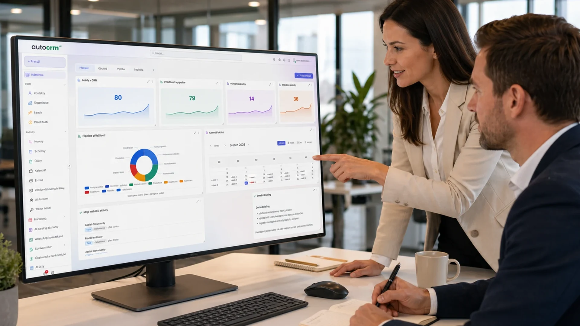 CRM implementace pro technologickou firmu