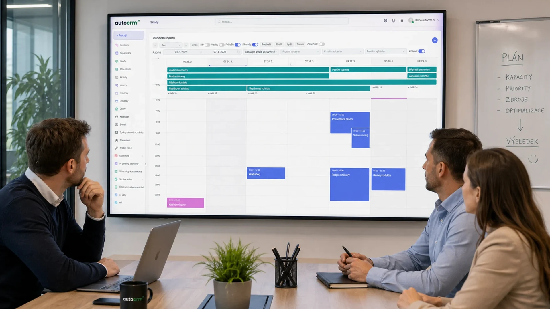 CRM systém pro firmu poskytující jazykový mentoring